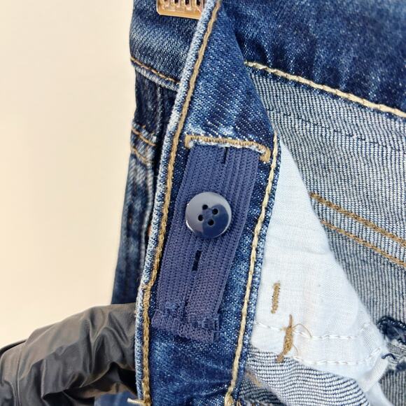 NWT Zara Kids Straight Fit Denim Dark Rinse Size 8 - Picture 6 of 8